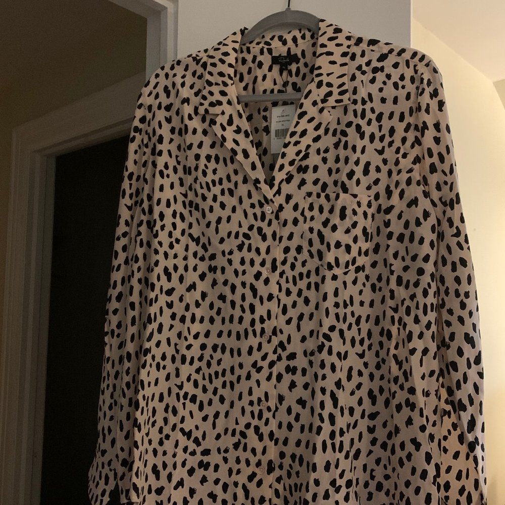 Rails Rebel Silk Button Down Shirt - XL